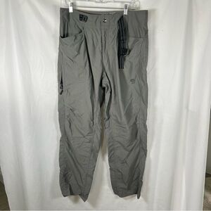 Mountain Hardwear Mens‎ Nylon Pants - Size L Gray Hiking